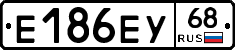 Е186ЕУ68 - 