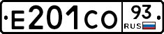 Е201СО93 - 