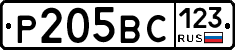 Р205ВС123 - 