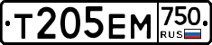 Т205ЕМ750 - 