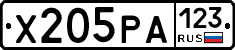 Х205РА123 - 
