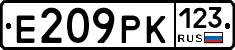 Е209РК123 - 