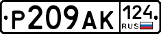 Р209АК124 - 