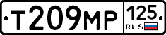 Т209МР125 - 