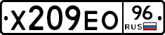 Х209ЕО96 - 