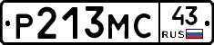 Р213МС43 - 