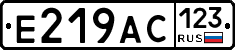 Е219АС123 - 