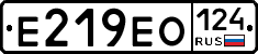 Е219ЕО124 - 