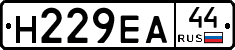 Н229ЕА44 - 