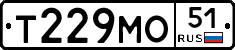 Т229МО51 - 