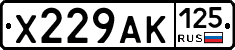 Х229АК125 - 