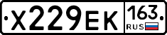 Х229ЕК163 - 