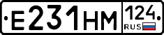 Е231НМ124 - 