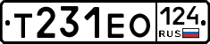 Т231ЕО124 - 