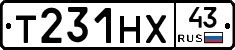 Т231НХ43 - 