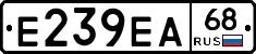 Е239ЕА68 - 