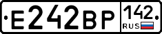 Е242ВР142 - 