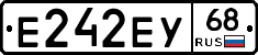 Е242ЕУ68 - 