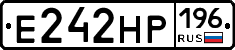 Е242НР196 - 