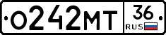 О242МТ36 - 