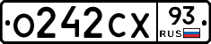 О242СХ93 - 