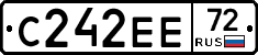 С242ЕЕ72 - 
