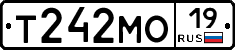 Т242МО19 - 