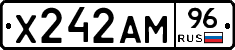 Х242АМ96 - 