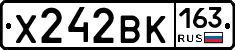 Х242ВК163 - 