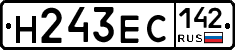 Н243ЕС142 - 