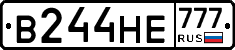 В244НЕ777 - 