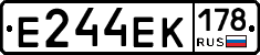 Е244ЕК178 - 