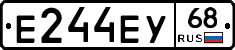 Е244ЕУ68 - 