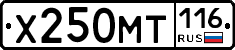Х250МТ116 - 