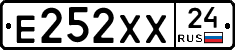Е252ХХ24 - 