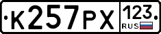 К257РХ123 - 