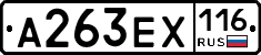 А263ЕХ116 - 