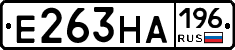 Е263НА196 - 