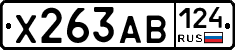 Х263АВ124 - 