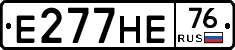 Е277НЕ76 - 