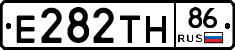 Е282ТН86 - 