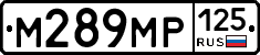 М289МР125 - 