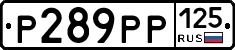 Р289РР125 - 