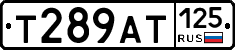 Т289АТ125 - 