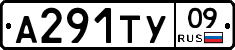 А291ТУ09 - 