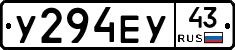 У294ЕУ43 - 