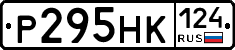 Р295НК124 - 