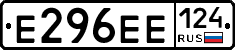 Е296ЕЕ124 - 
