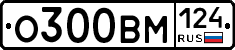 О300ВМ124 - 
