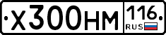 Х300НМ116 - 
